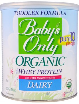 Baby's Only Organic Toddler Formula Whey Protein