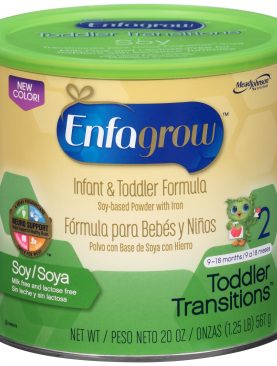 Enfagrow Toddler Transitions Soy Formula Powder