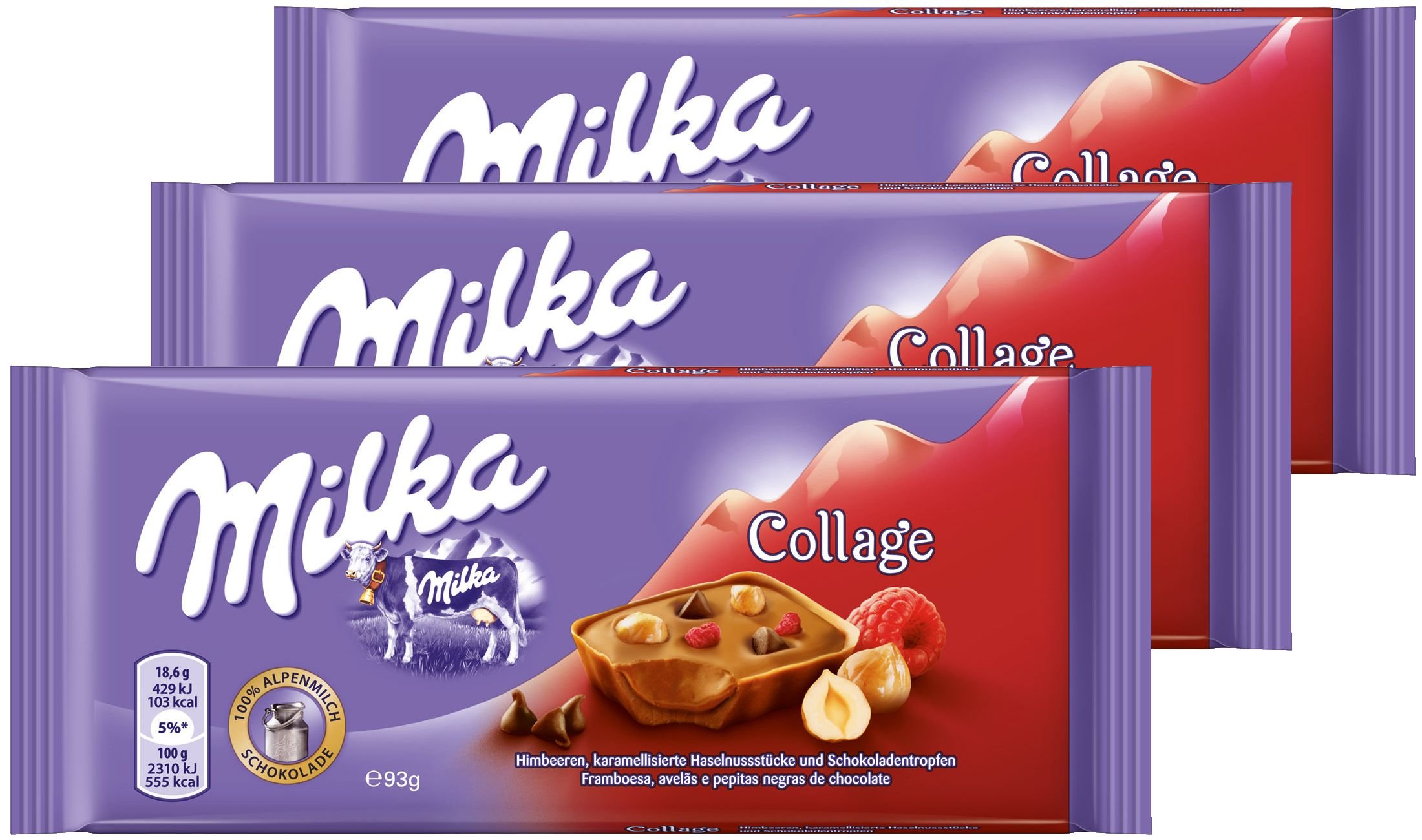 MILKA 93g Collage Fudge Chocolate