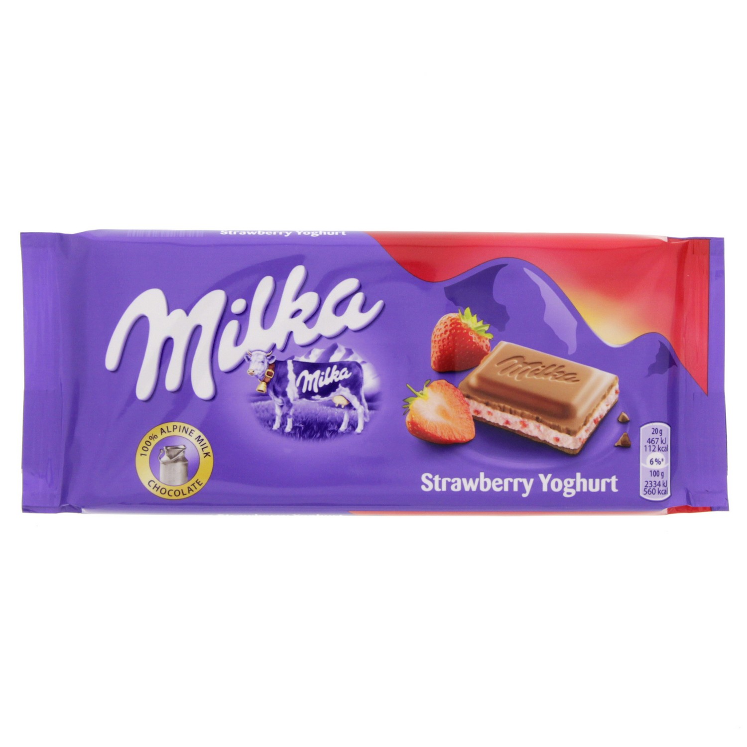 MILKA 100g Yoghurt Chocolate